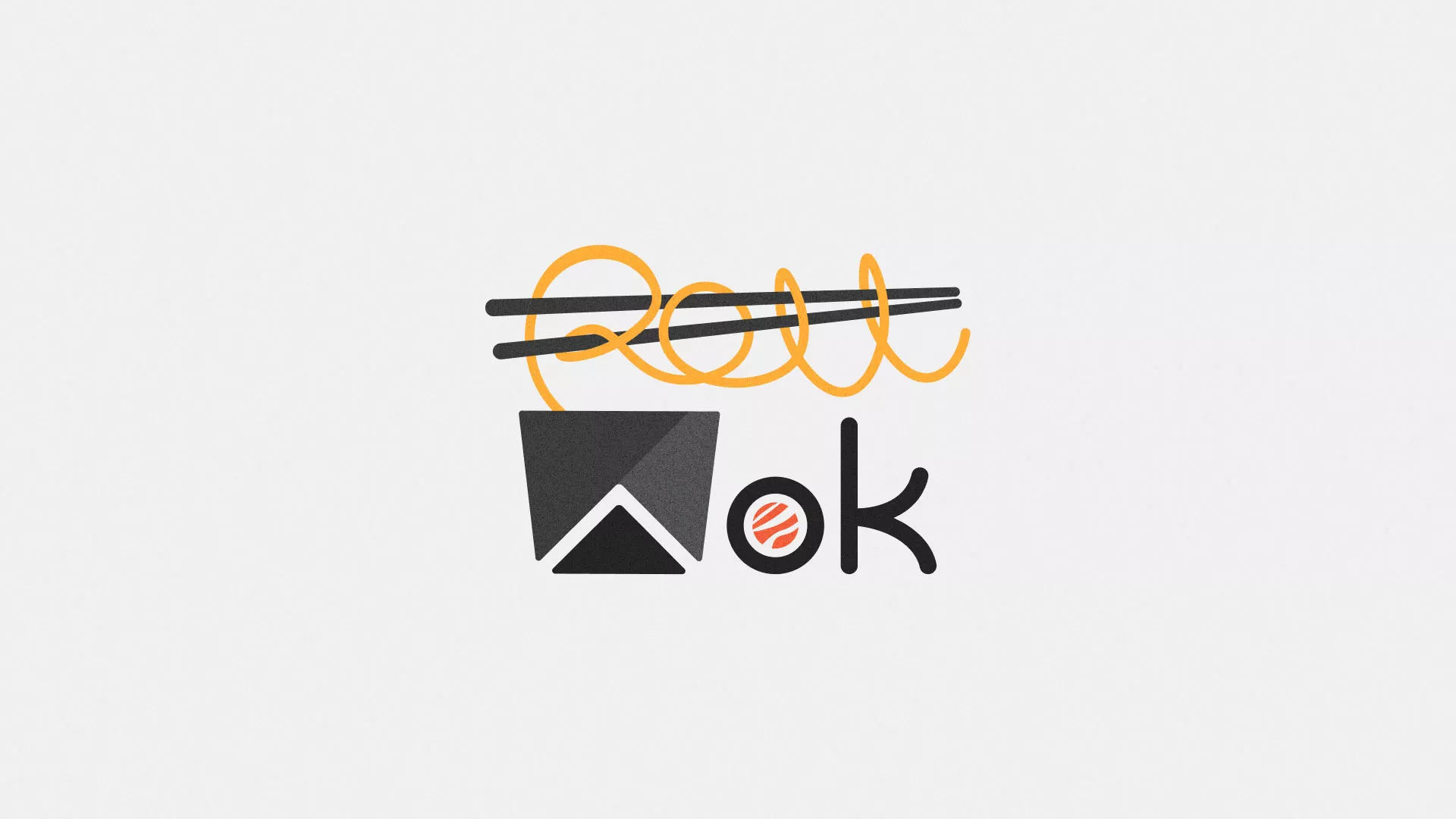 Разработка логотипа в Иваново для суши-бара «Roll Wok Club» Разработка логотипа в Иваново для суши-бара «Roll Wok Club»